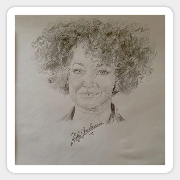 Rachel Dolezal Sticker by billyhjackson86